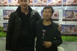 Mr Nai Youjun won 1e As pigeon of 3 races in Jingdong DeRebJiXin one loft race 